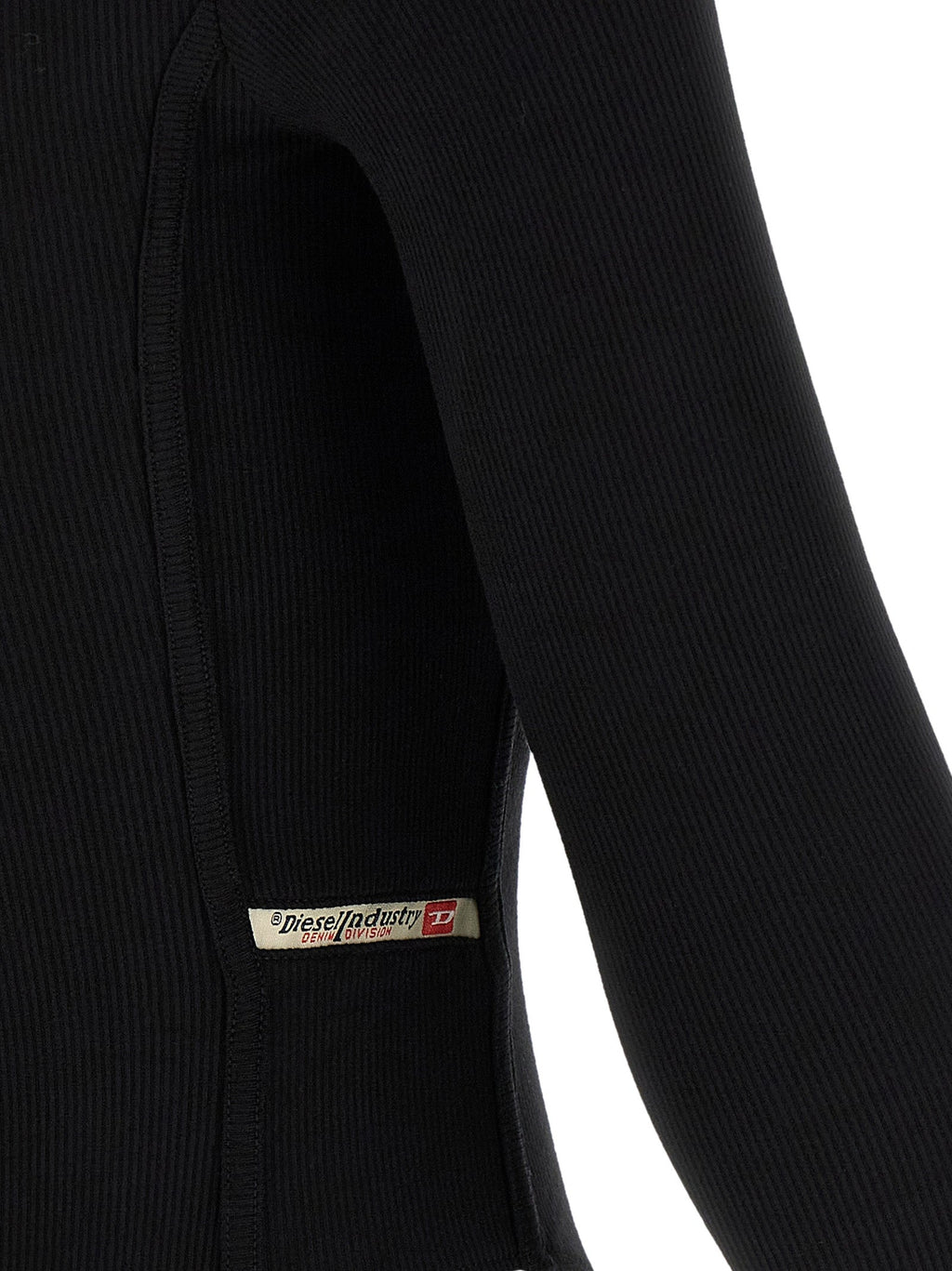 Diesel Black Viscose Bodysuit