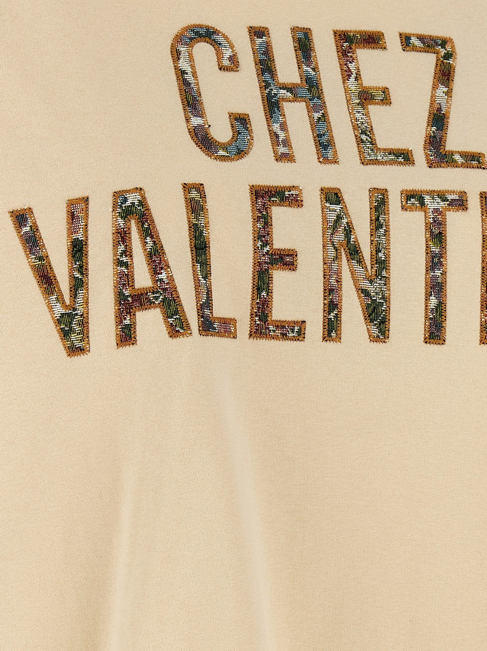 Valentino Garavani Beige Cotton T-Shirt