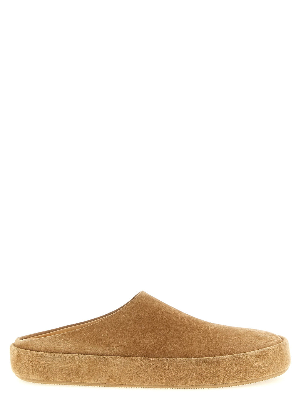 Marsell Beige Calfskin Mules