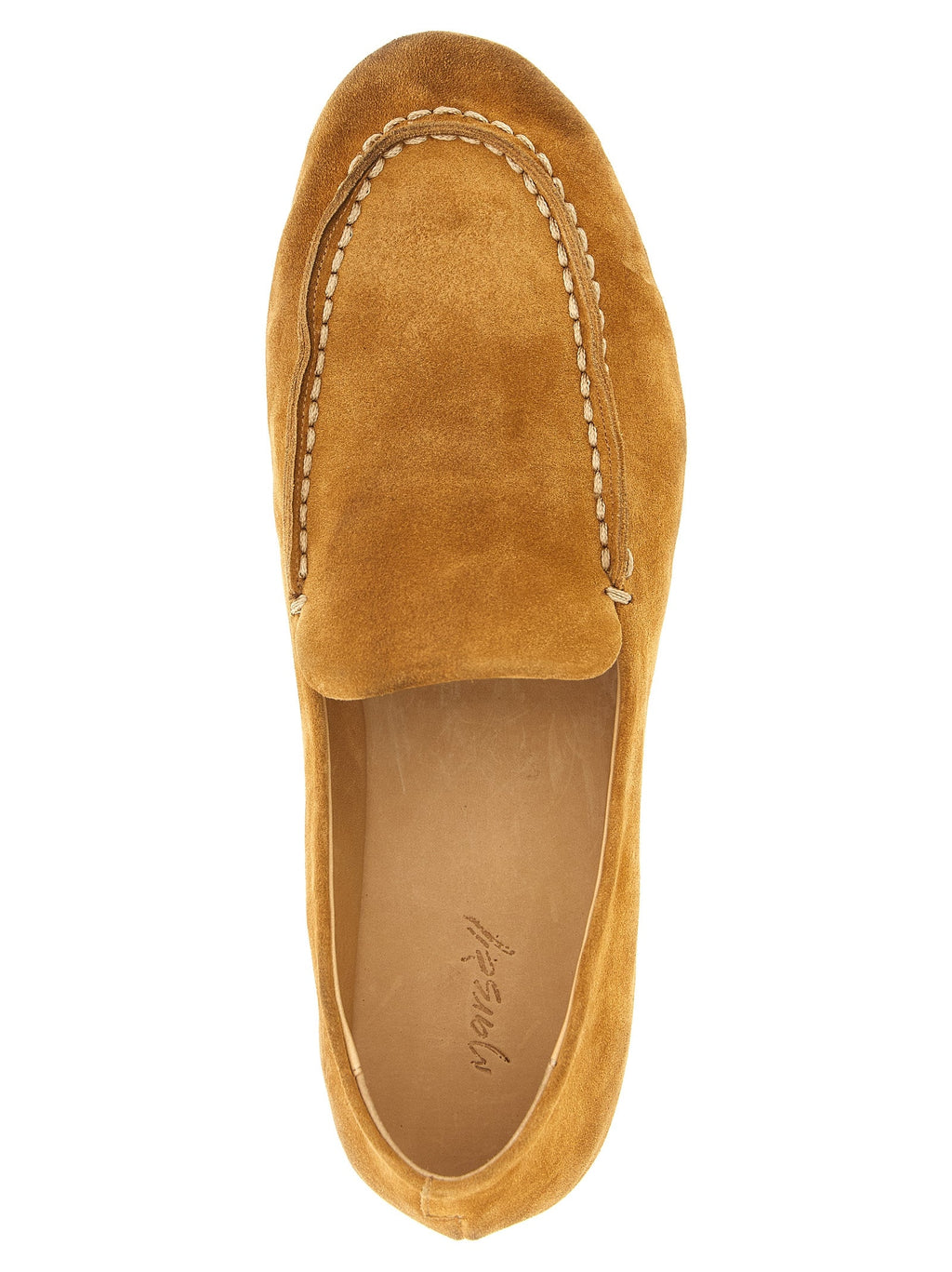 Marsell Brown Calfskin Slip-On Loafers