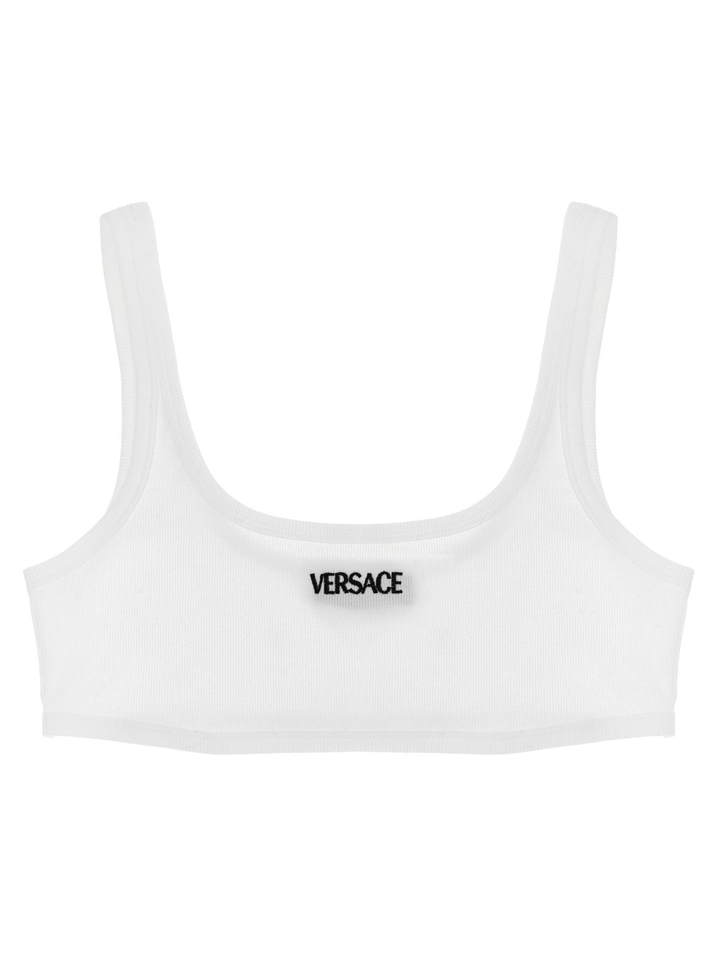 Versace White Cotton Bra