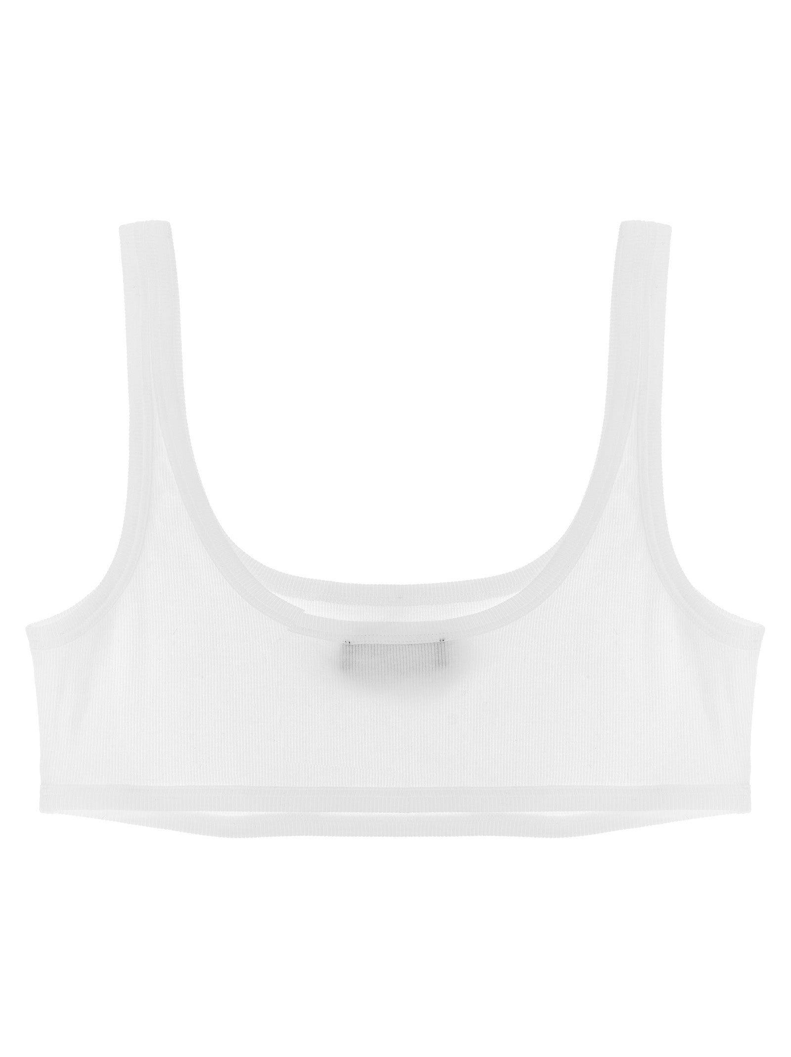 Versace White Cotton Bra