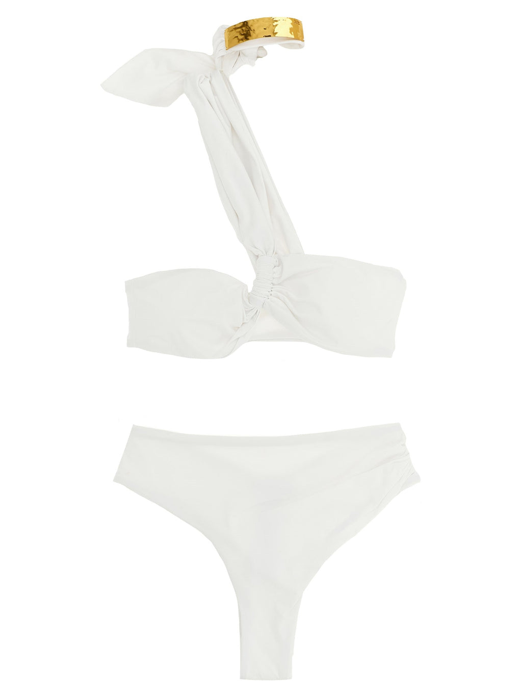 Elisabetta Franchi White Polyamide Bikini
