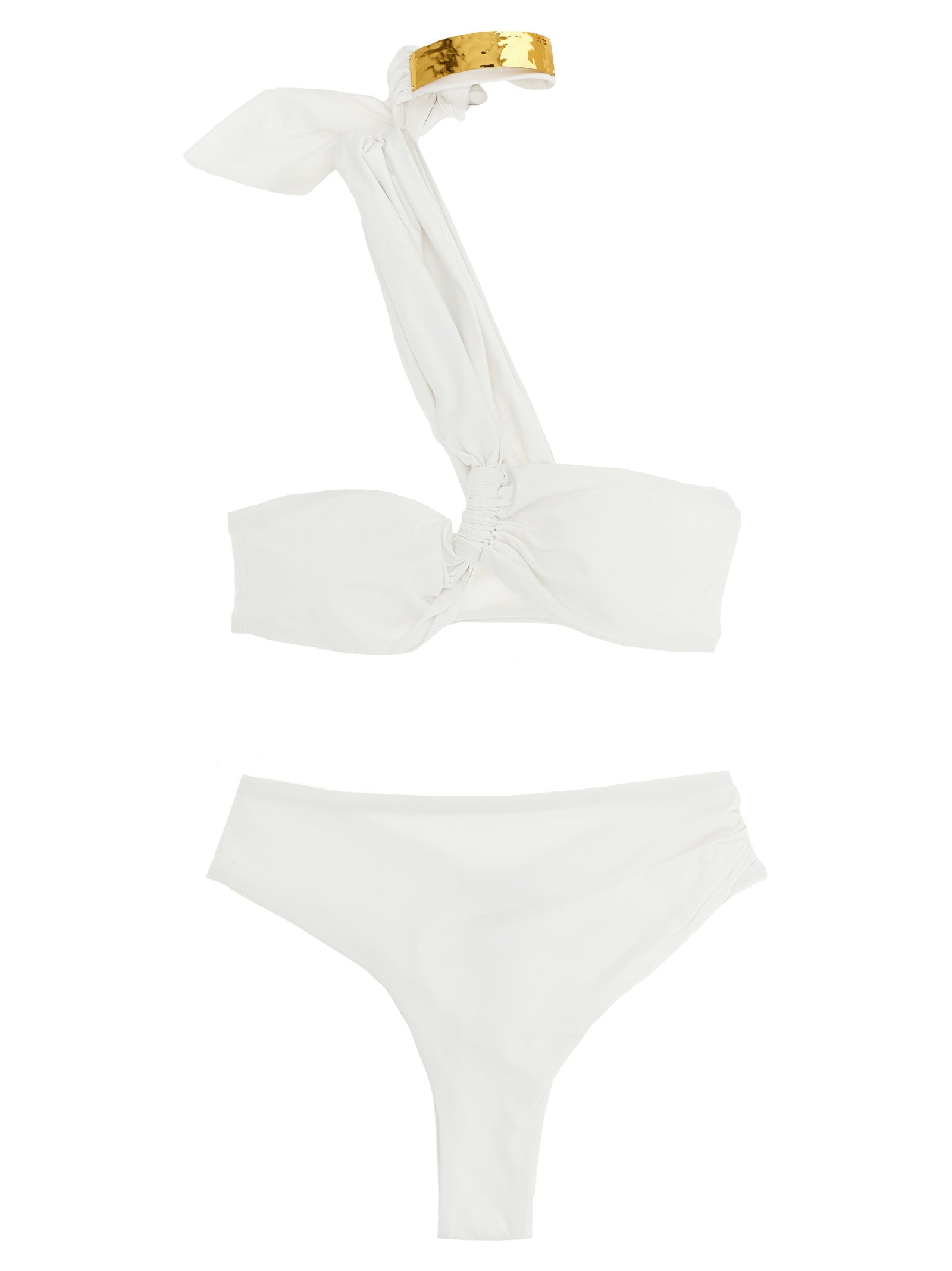 Elisabetta Franchi White Polyamide Bikini