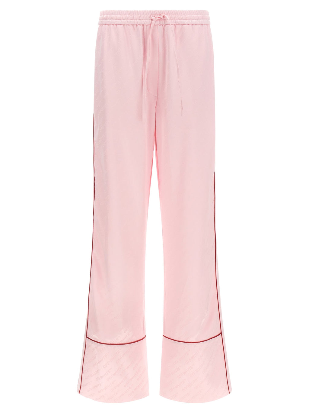 Off-White Multicolor Viscose Casual Pants