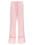Off-White Multicolor Viscose Casual Pants