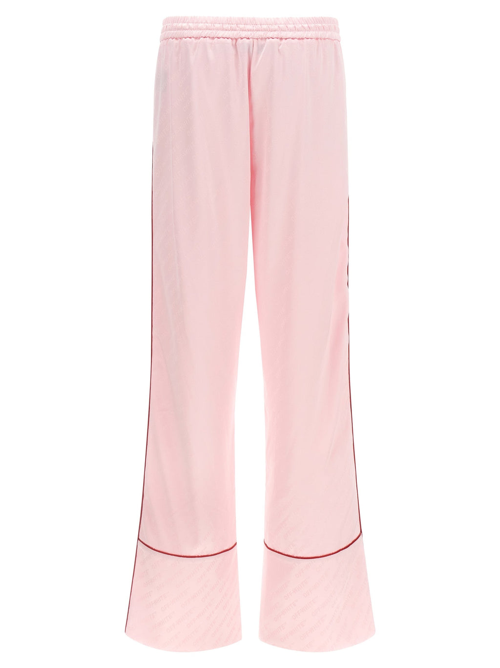 Off-White Multicolor Viscose Casual Pants