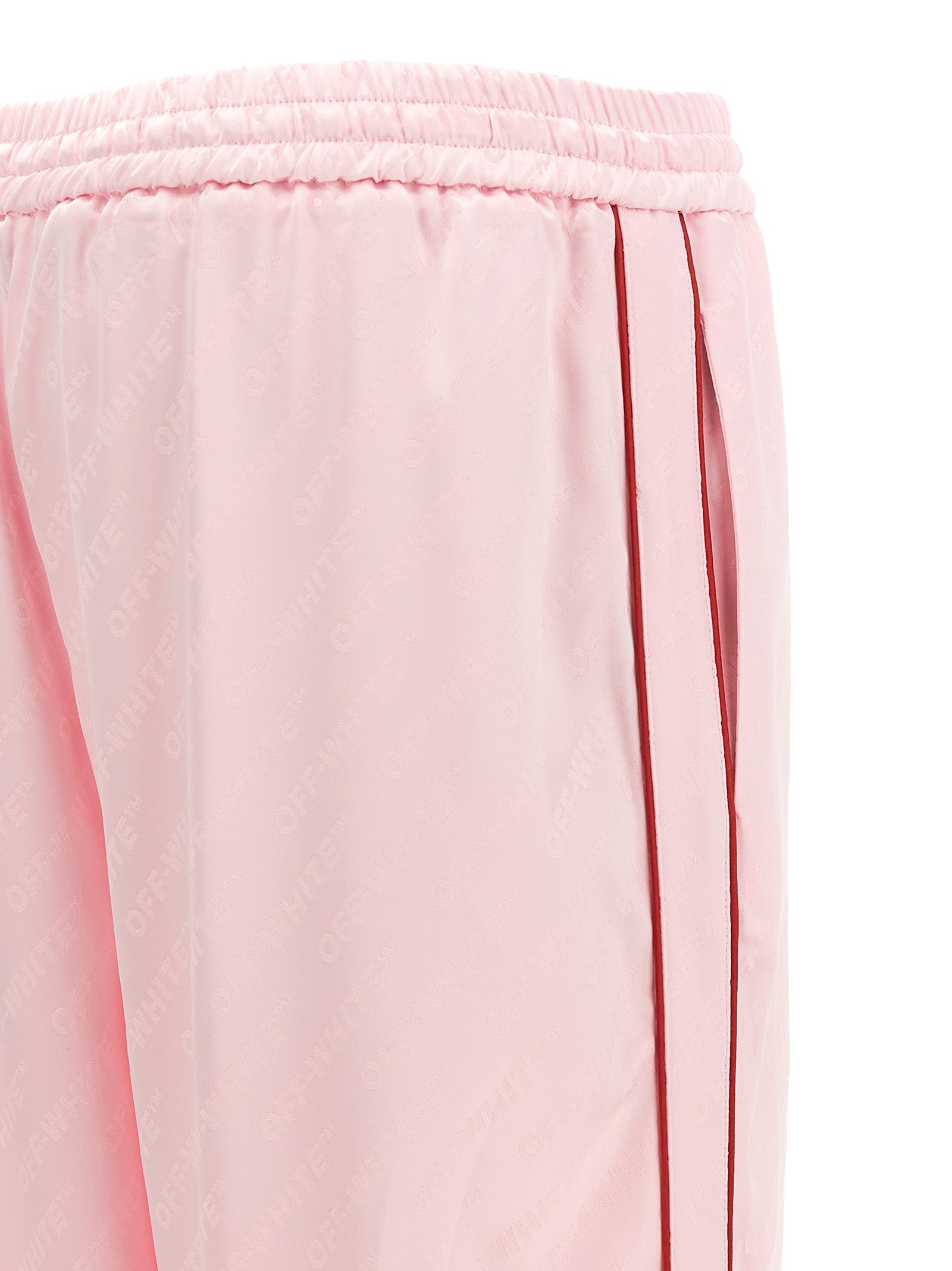 Off-White Multicolor Viscose Casual Pants