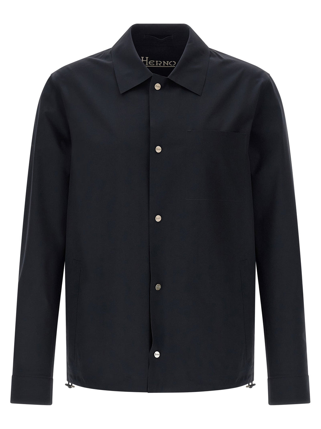 Herno Blue Polyamide Shell Jacket