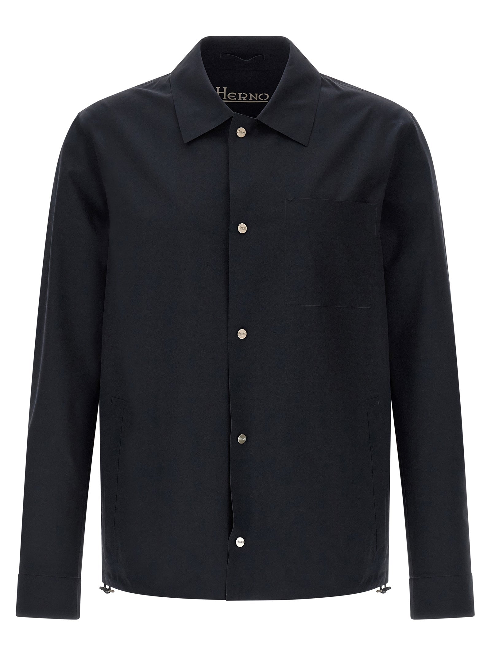 Herno Blue Polyamide Shell Jacket