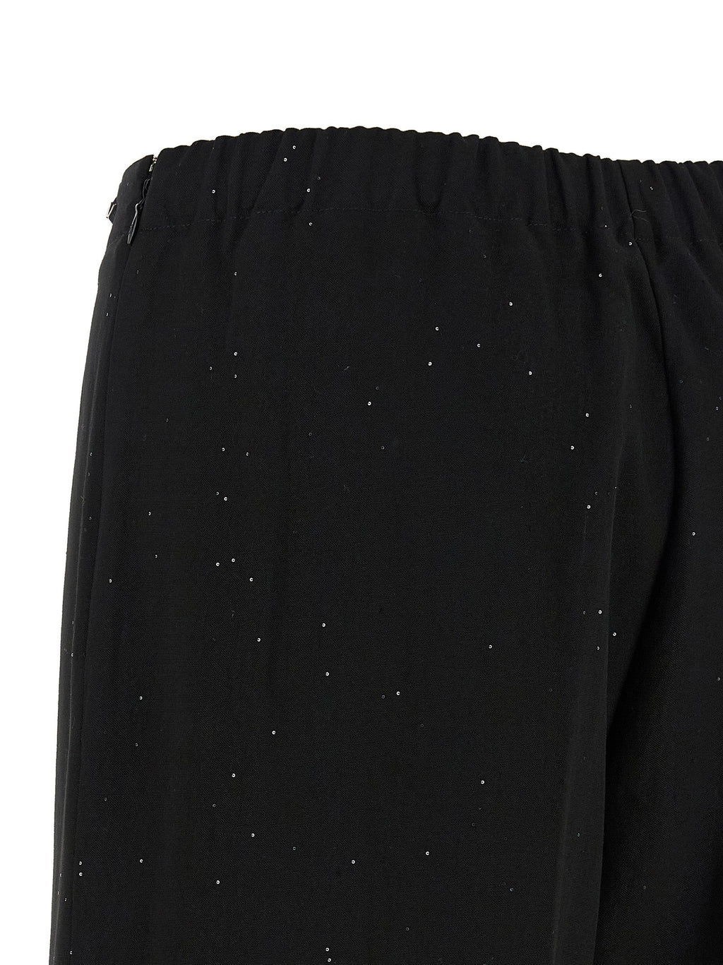 Herno Black Viscose Pants