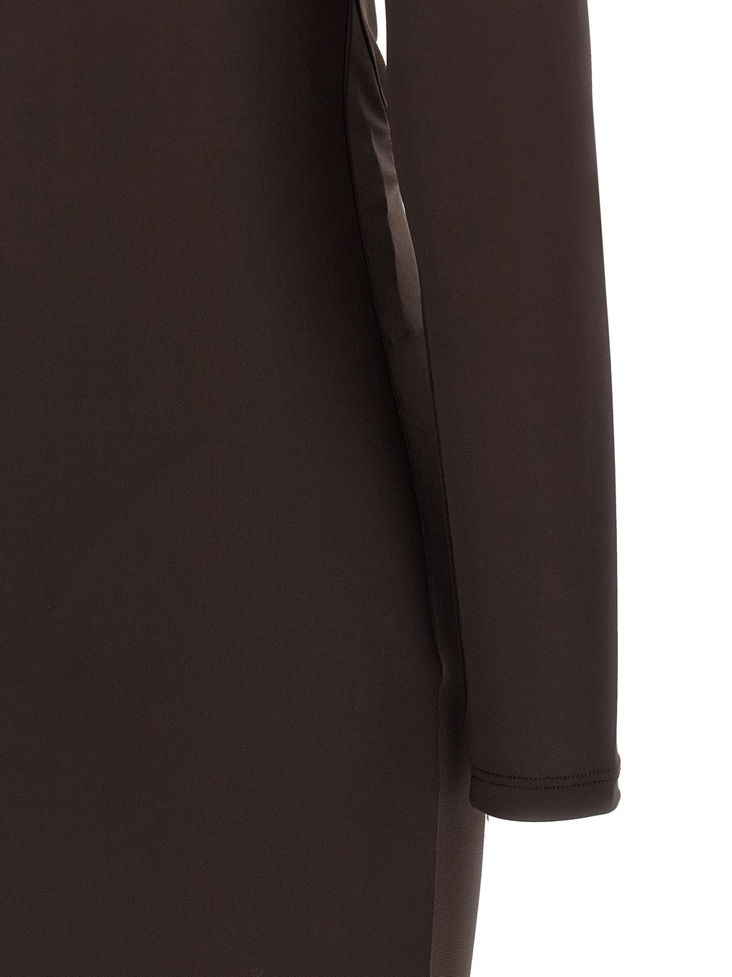 Elisabetta Franchi Brown Viscose Long Dress