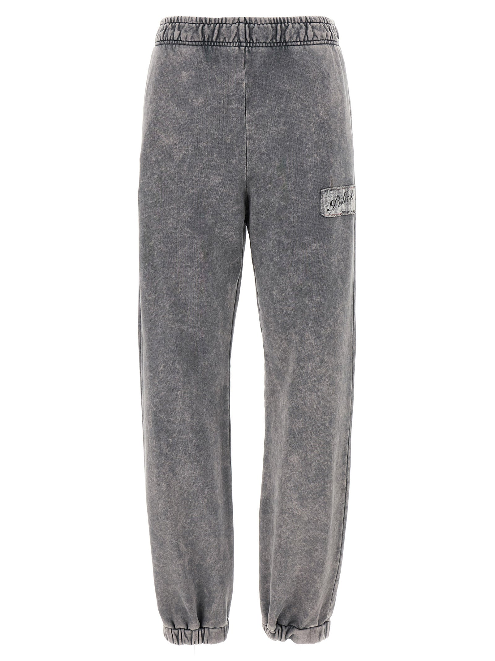 PINKO Gray Cotton Joggers (Workout Pants)