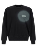 MM6 Maison Margiela Black Cotton Sweatshirt