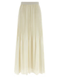 Twinset White Polyester Mini Skirt
