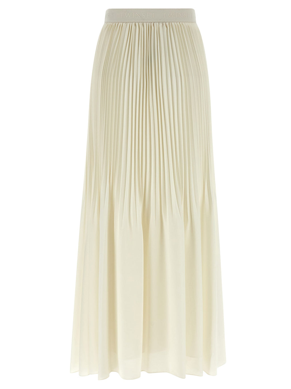 Twinset White Polyester Mini Skirt