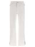 Paco Rabanne White Cotton Jeans Denim