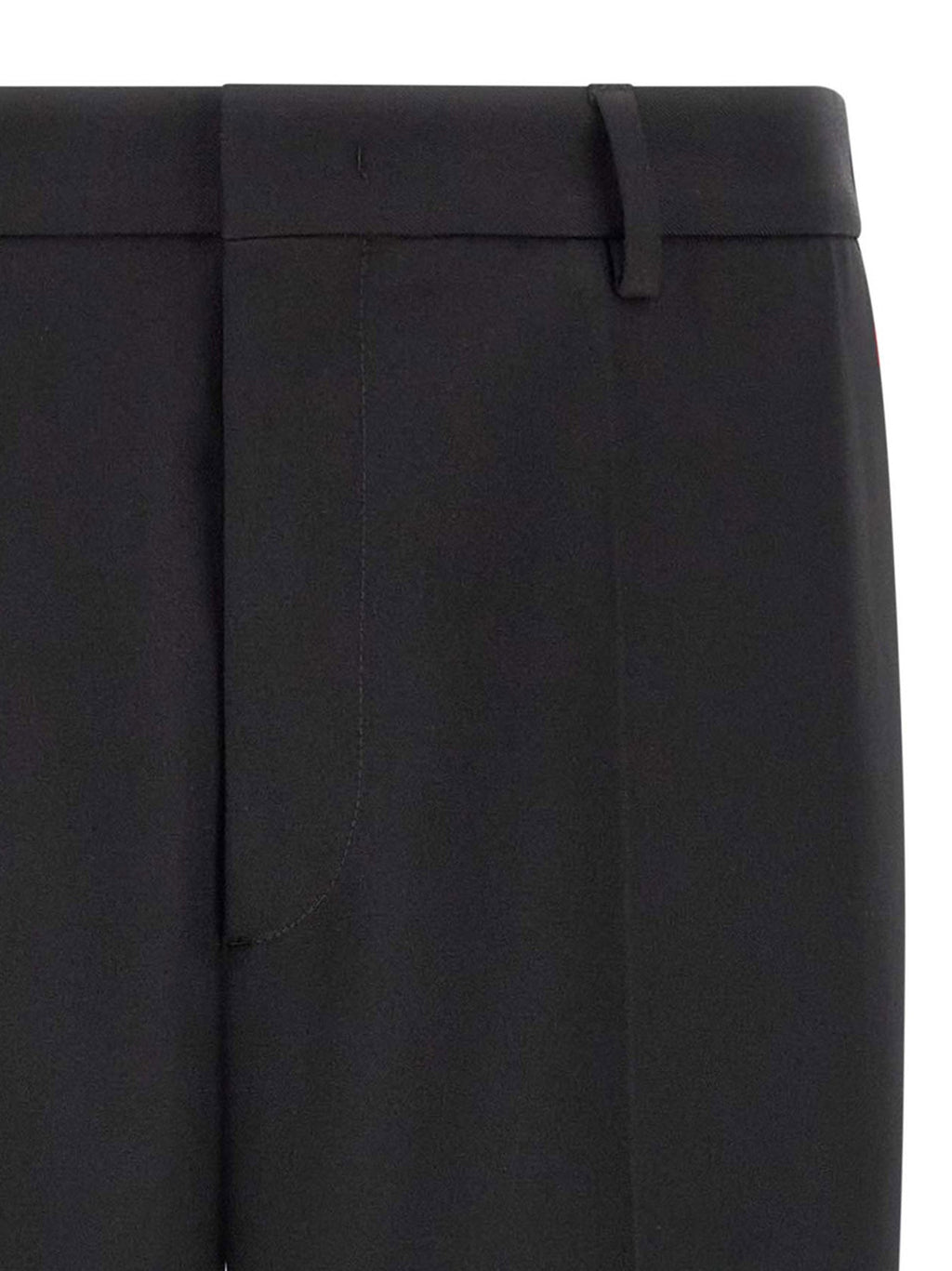 Jil Sander Black Polyester Dress Pants