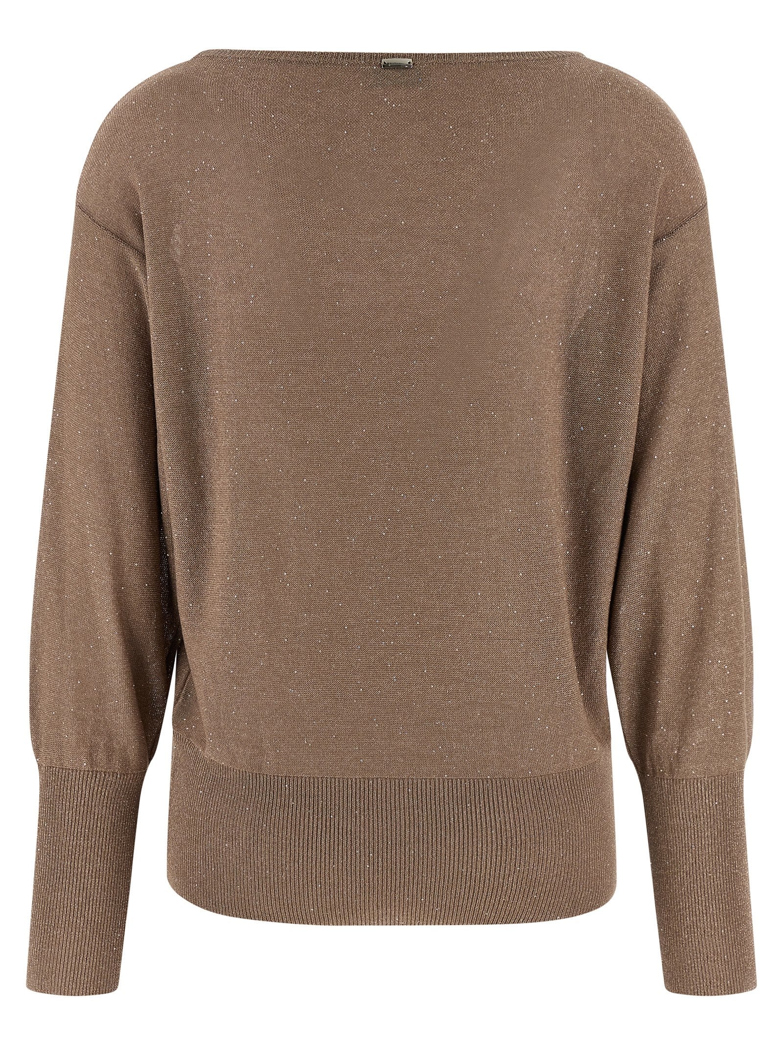 Herno Brown Viscose Cardigan