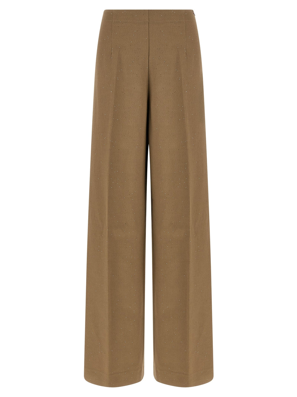 Herno Brown Viscose Casual Pants