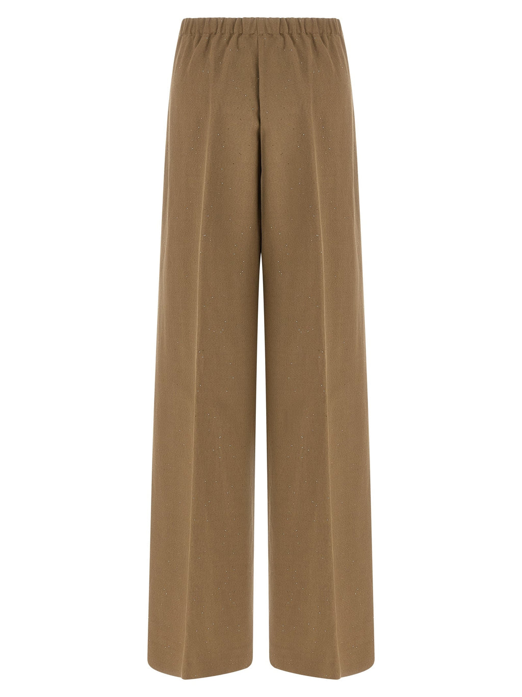 Herno Brown Viscose Casual Pants