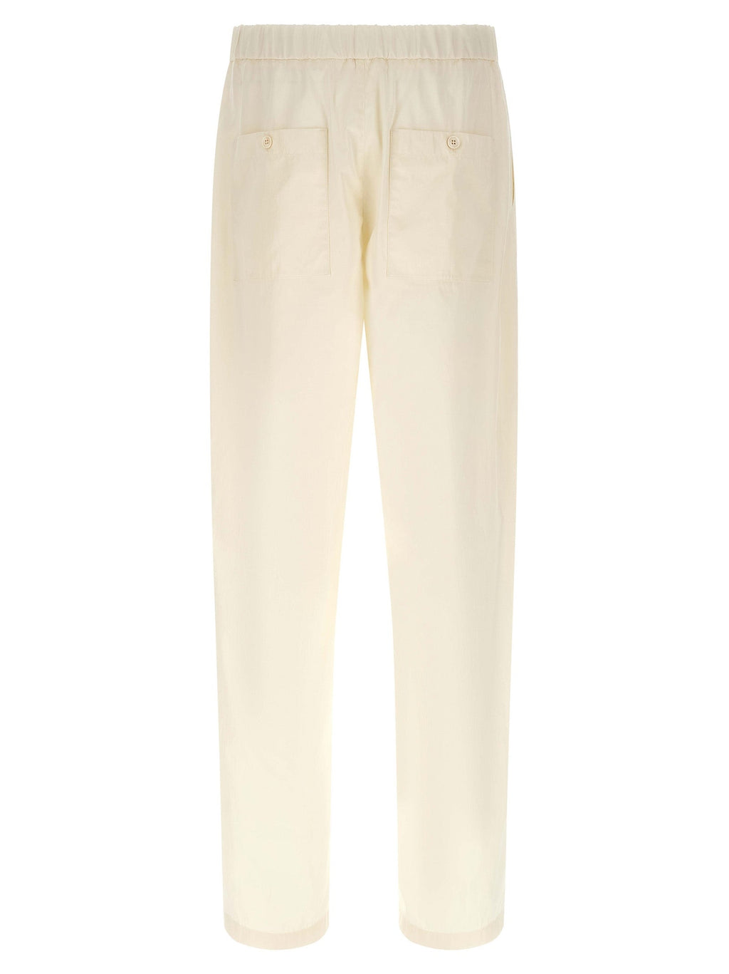 Jil Sander Beige Cotton Cargo Pants