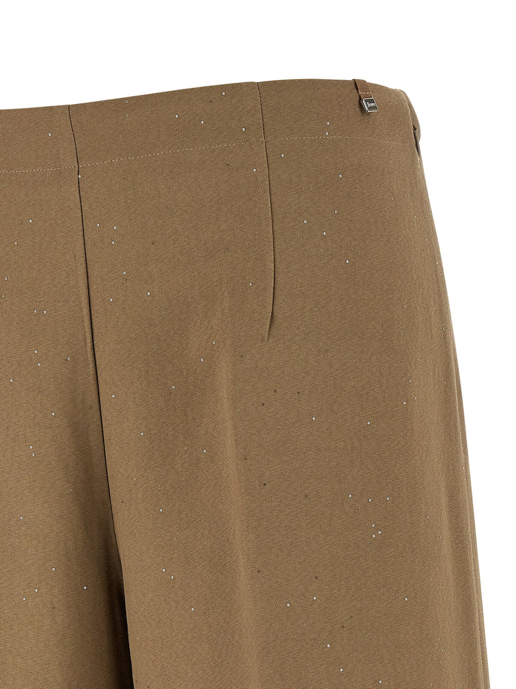 Herno Brown Viscose Casual Pants