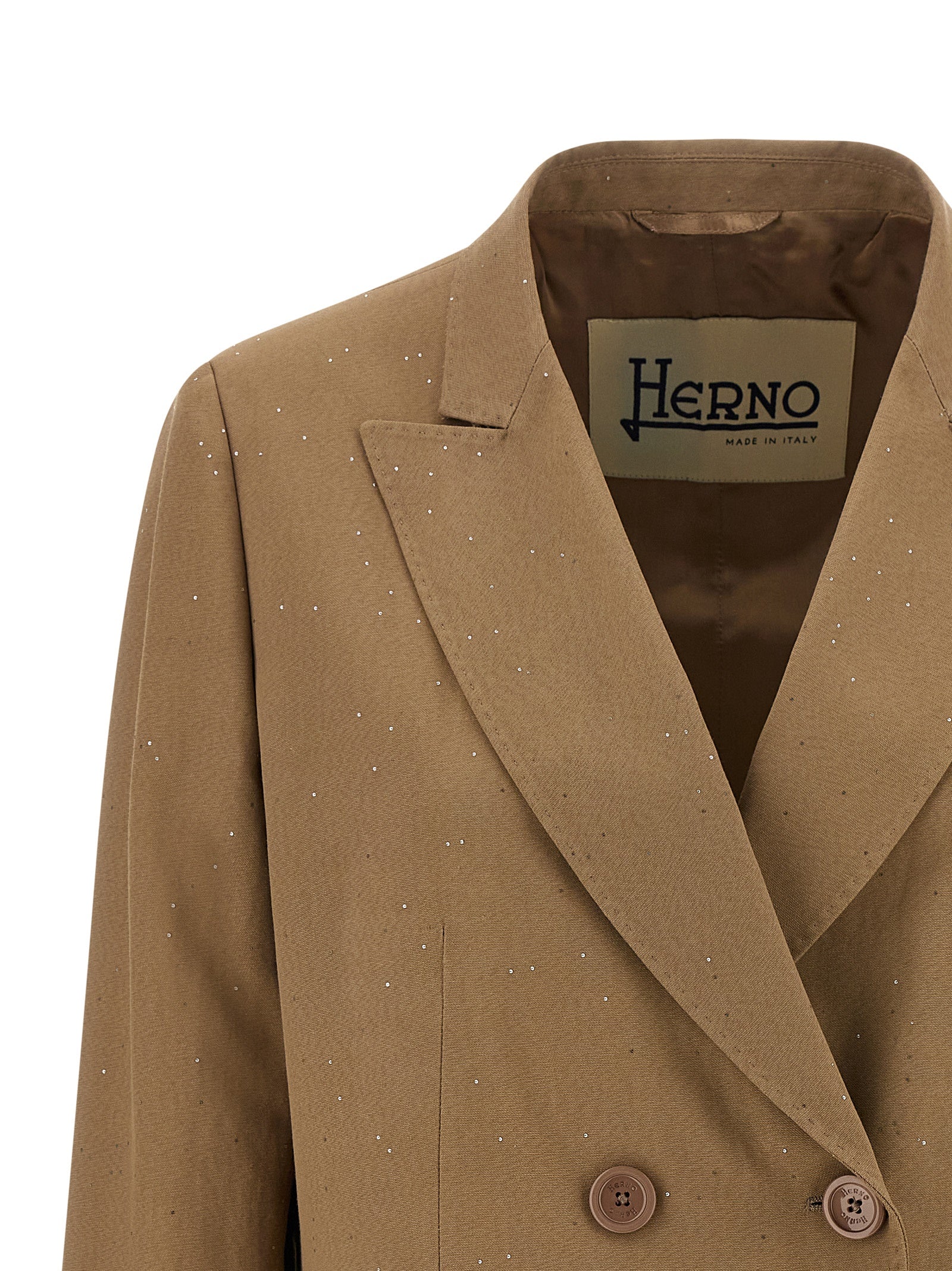 Herno Beige Viscose Blazer