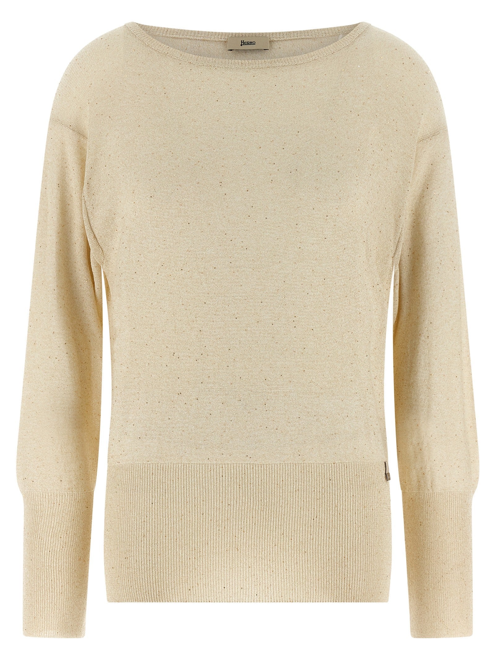 Herno Beige Viscose Cardigan