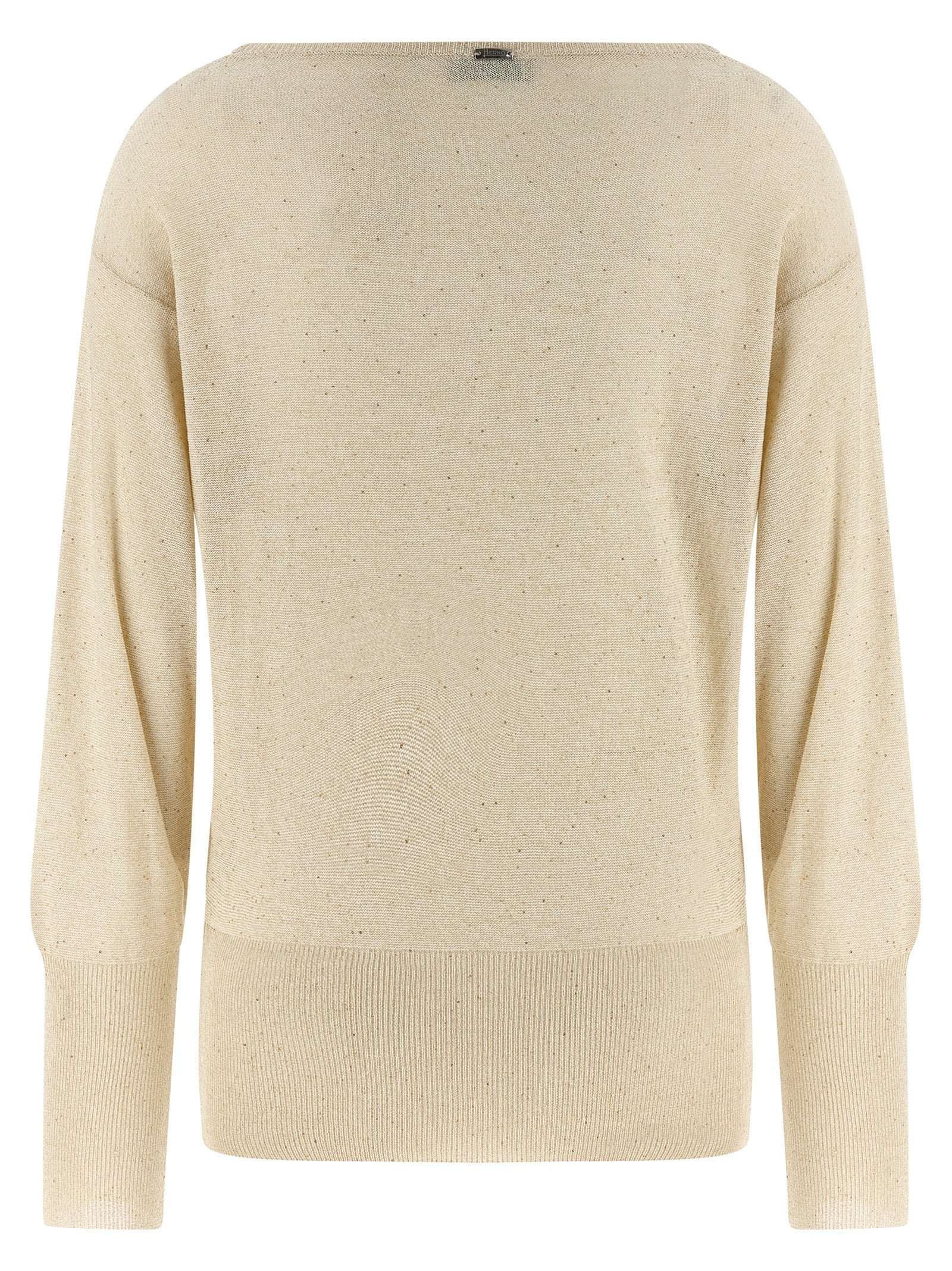 Herno Beige Viscose Cardigan