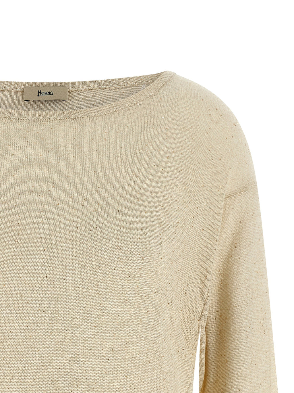 Herno Beige Viscose Cardigan