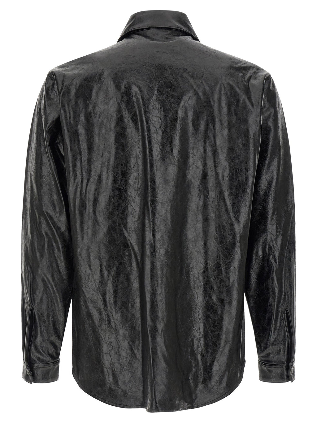 Diesel Black Viscose Blouse