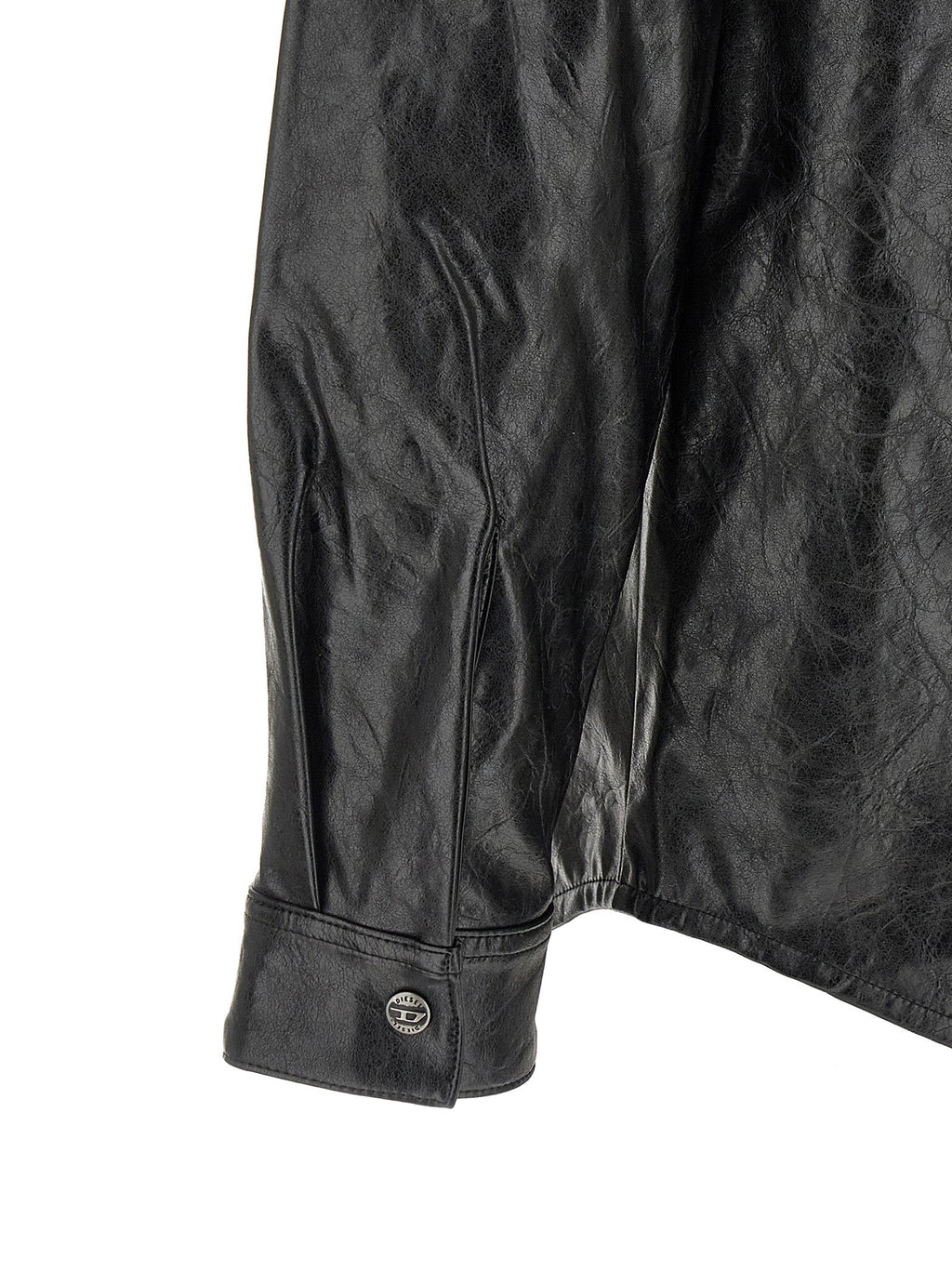 Diesel Black Viscose Blouse