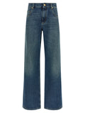 Brunello Cucinelli Blue Cotton Jeans Denim
