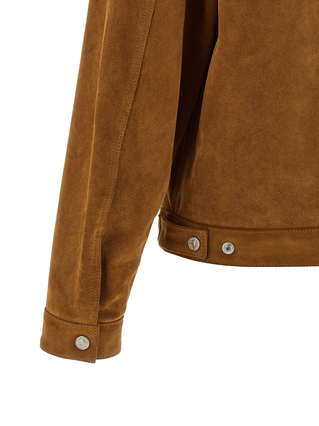 Dsquared² Beige Polyvinyl Leather Jacket
