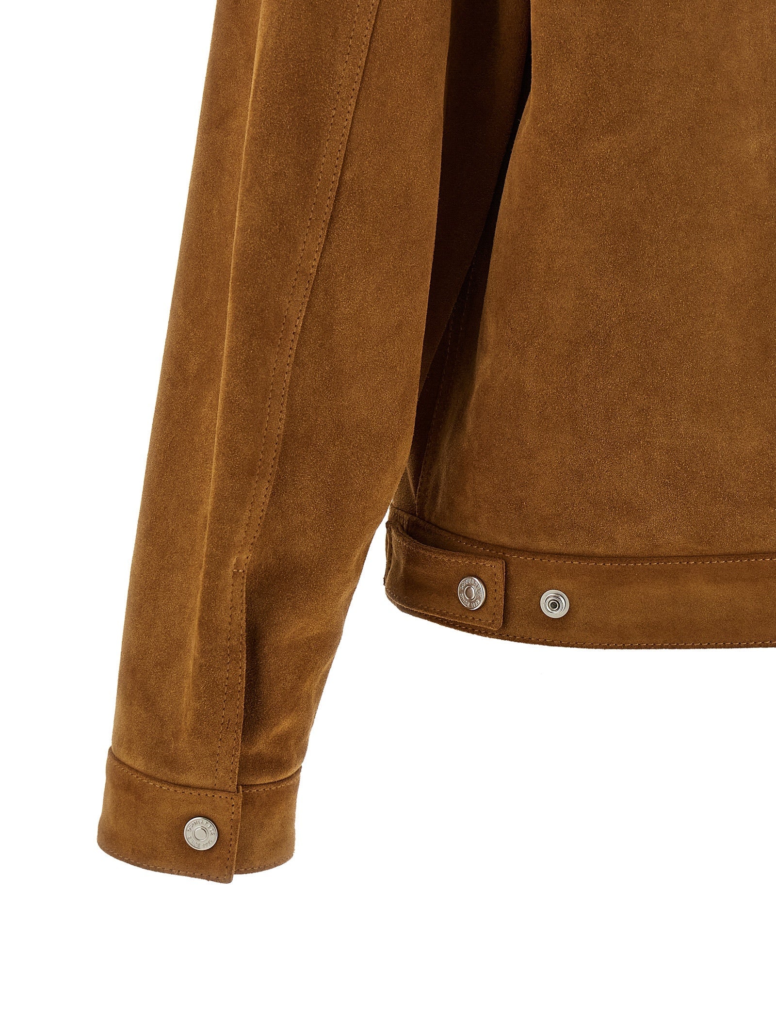 Dsquared² Beige Polyvinyl Leather Jacket