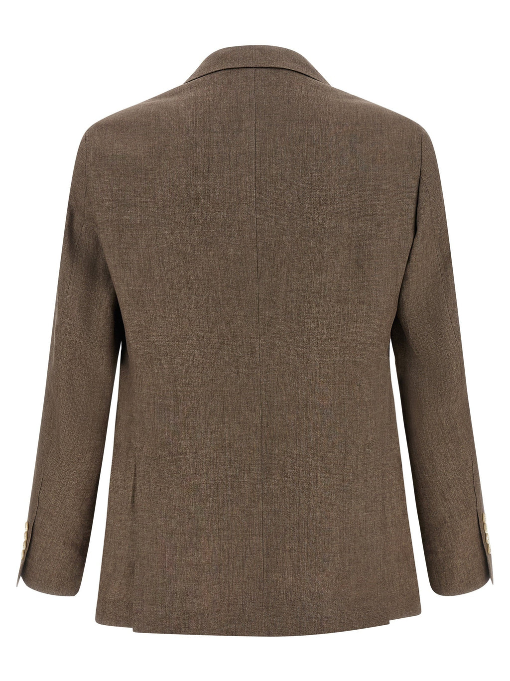 Brunello Cucinelli Brown Linen Blazer