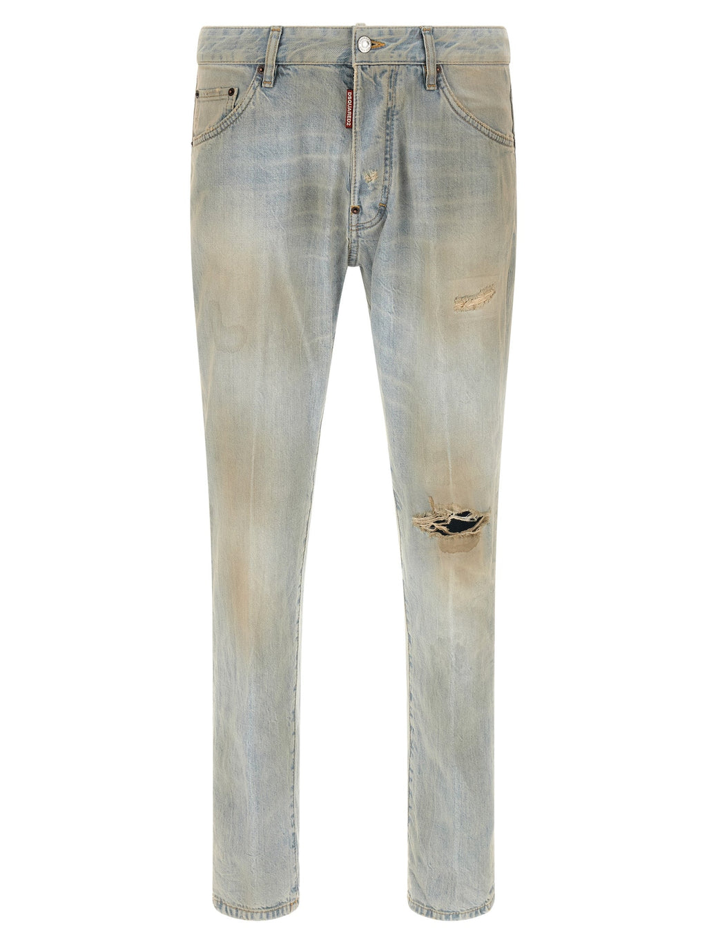 Dsquared² Blue Cotton Jeans Denim