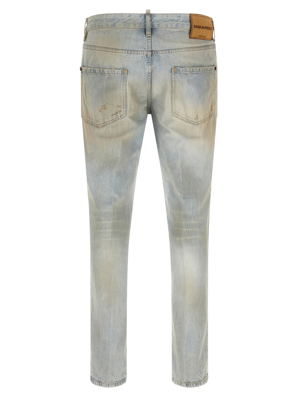 Dsquared² Blue Cotton Jeans Denim