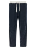 Brunello Cucinelli Blue Cotton Joggers (Workout Pants)