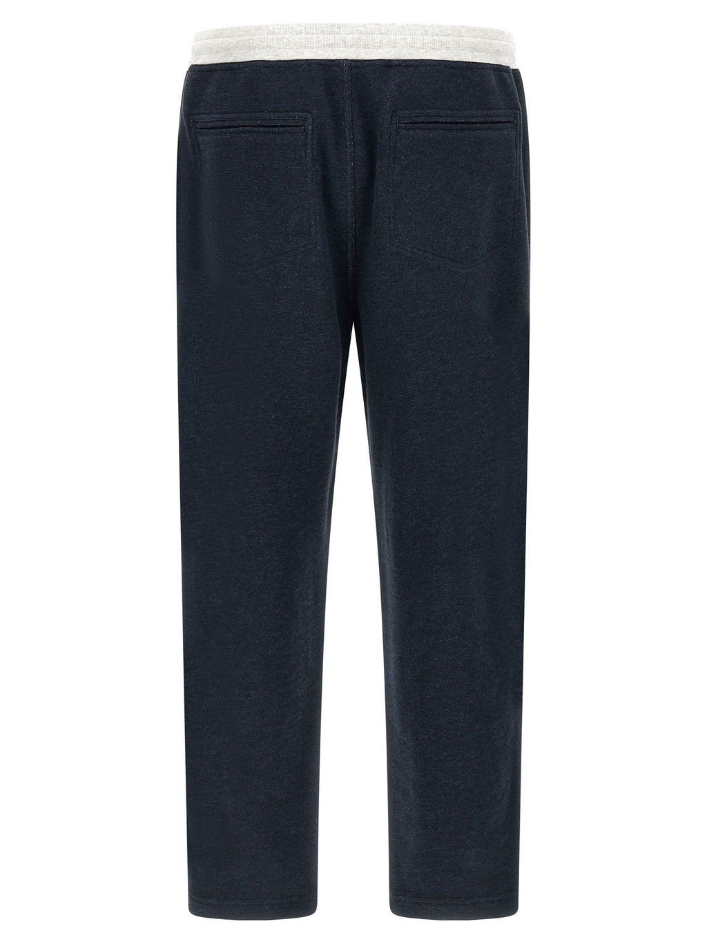 Brunello Cucinelli Blue Cotton Joggers (Workout Pants)