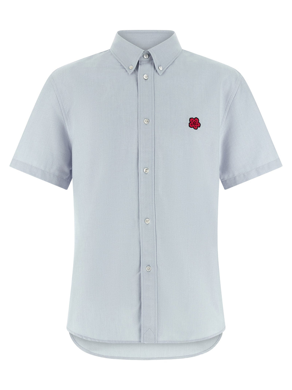 Kenzo Blue Cotton Blouse