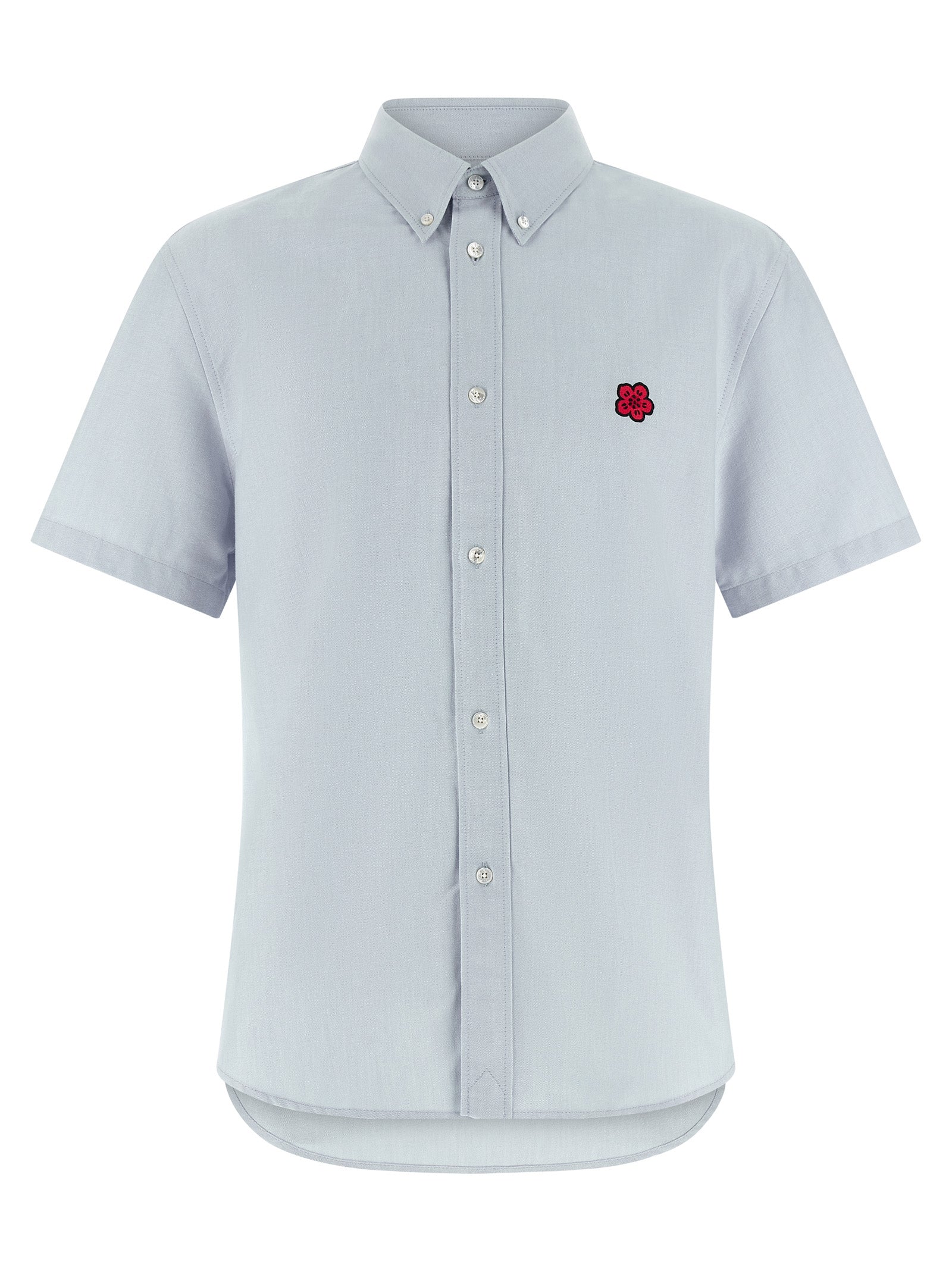 Kenzo Blue Cotton Blouse
