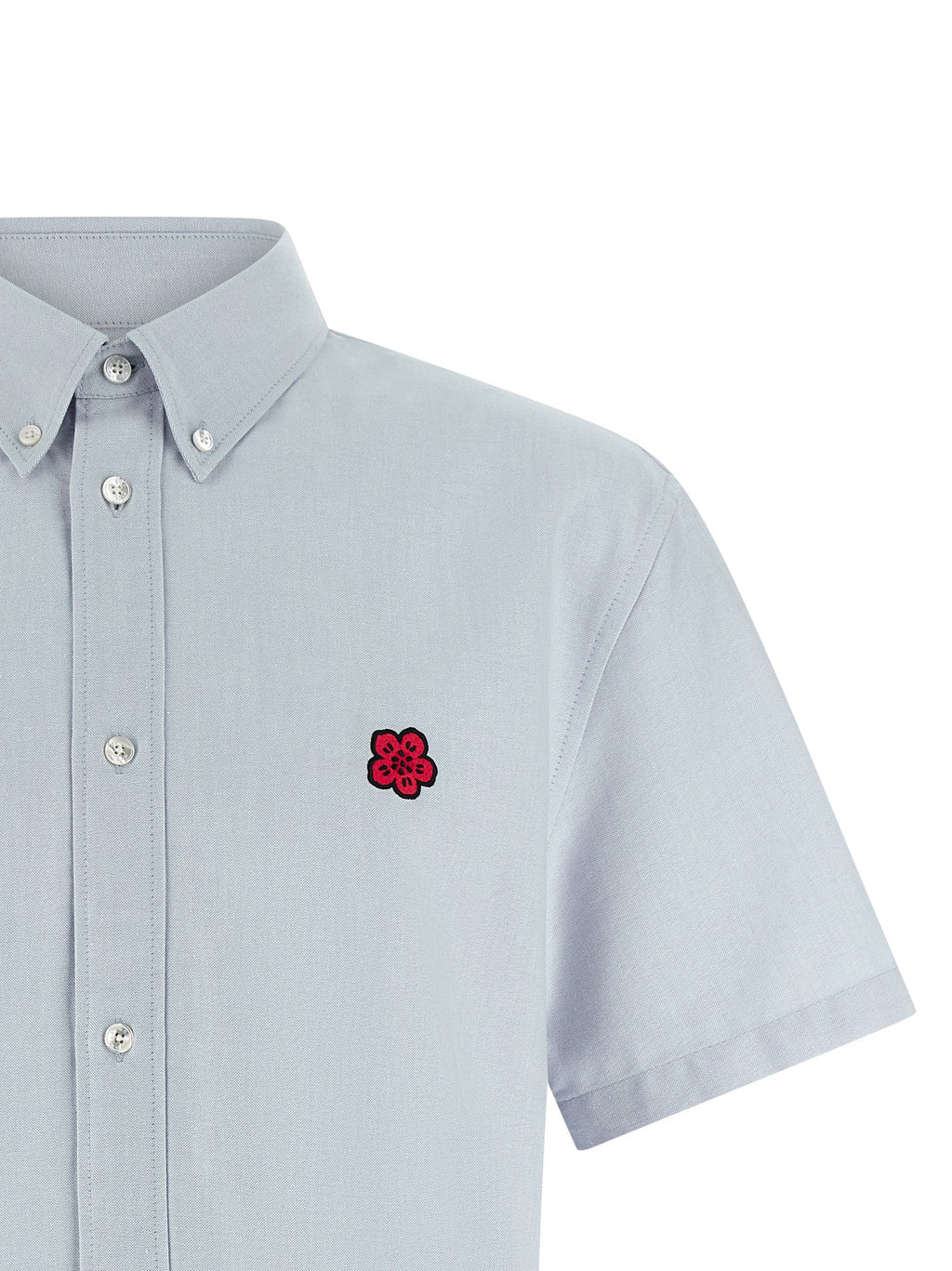 Kenzo Blue Cotton Blouse