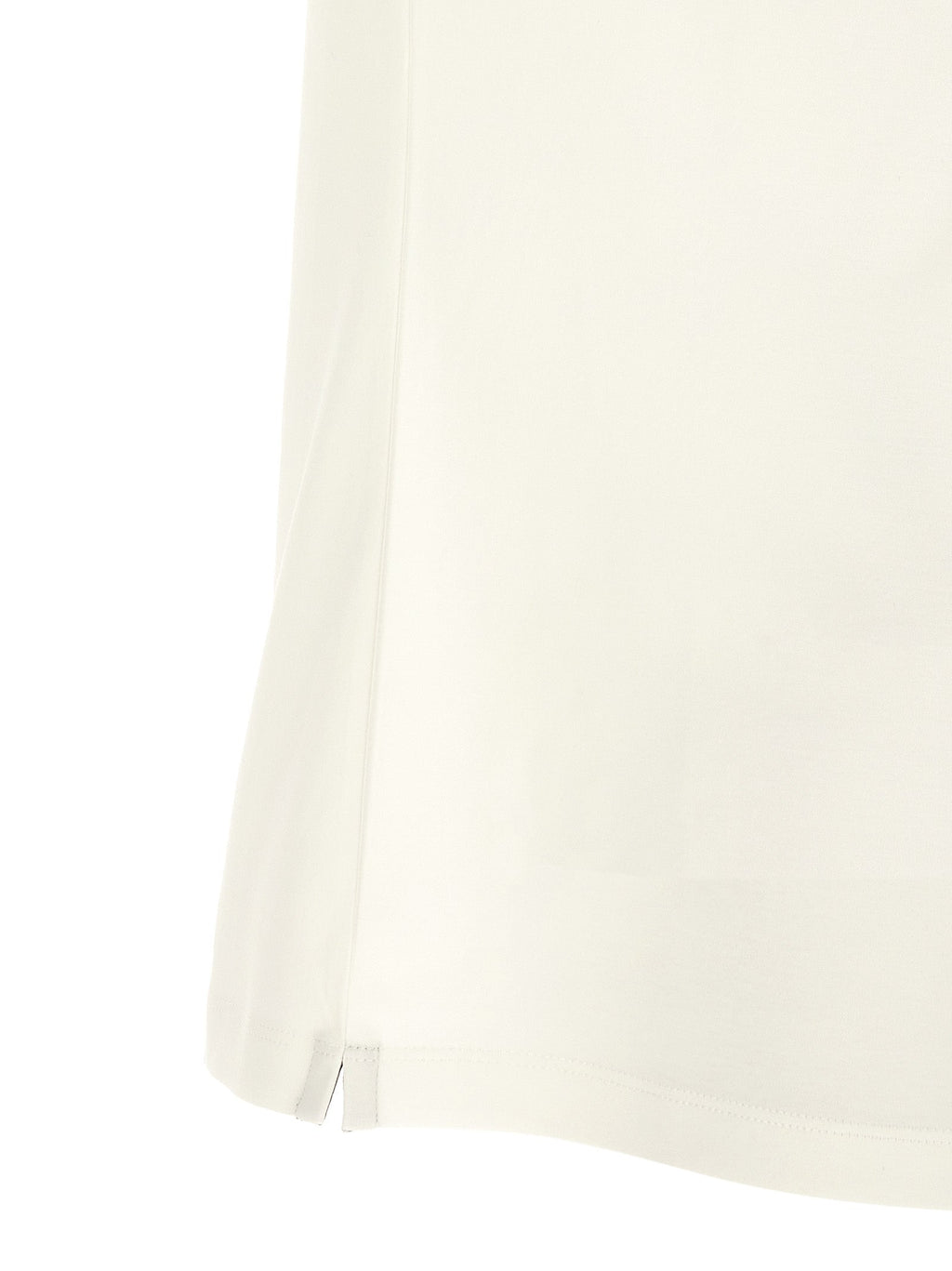 Brunello Cucinelli White Cotton T-Shirt