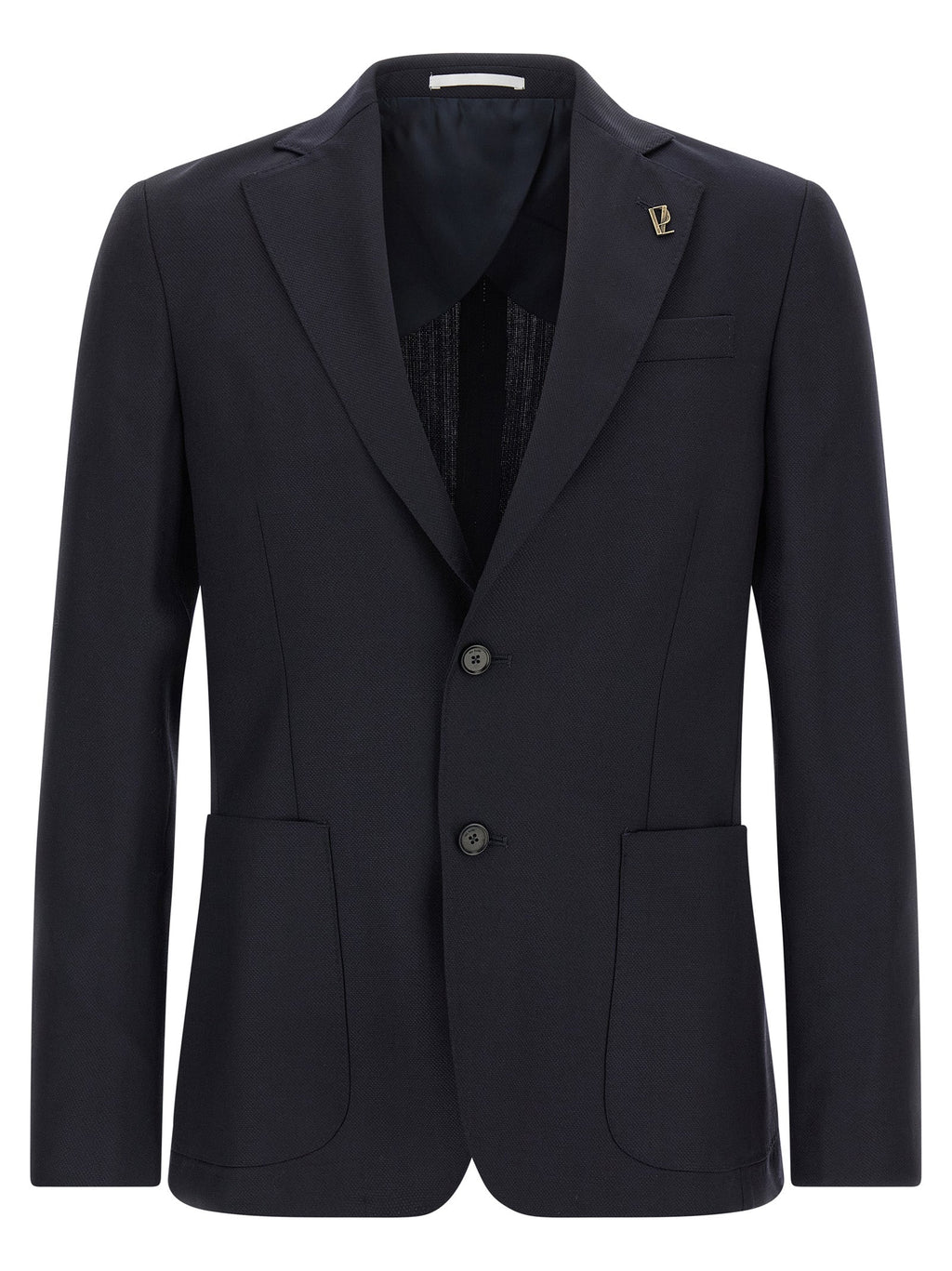 Pal Zileri Blue Wool Blazer