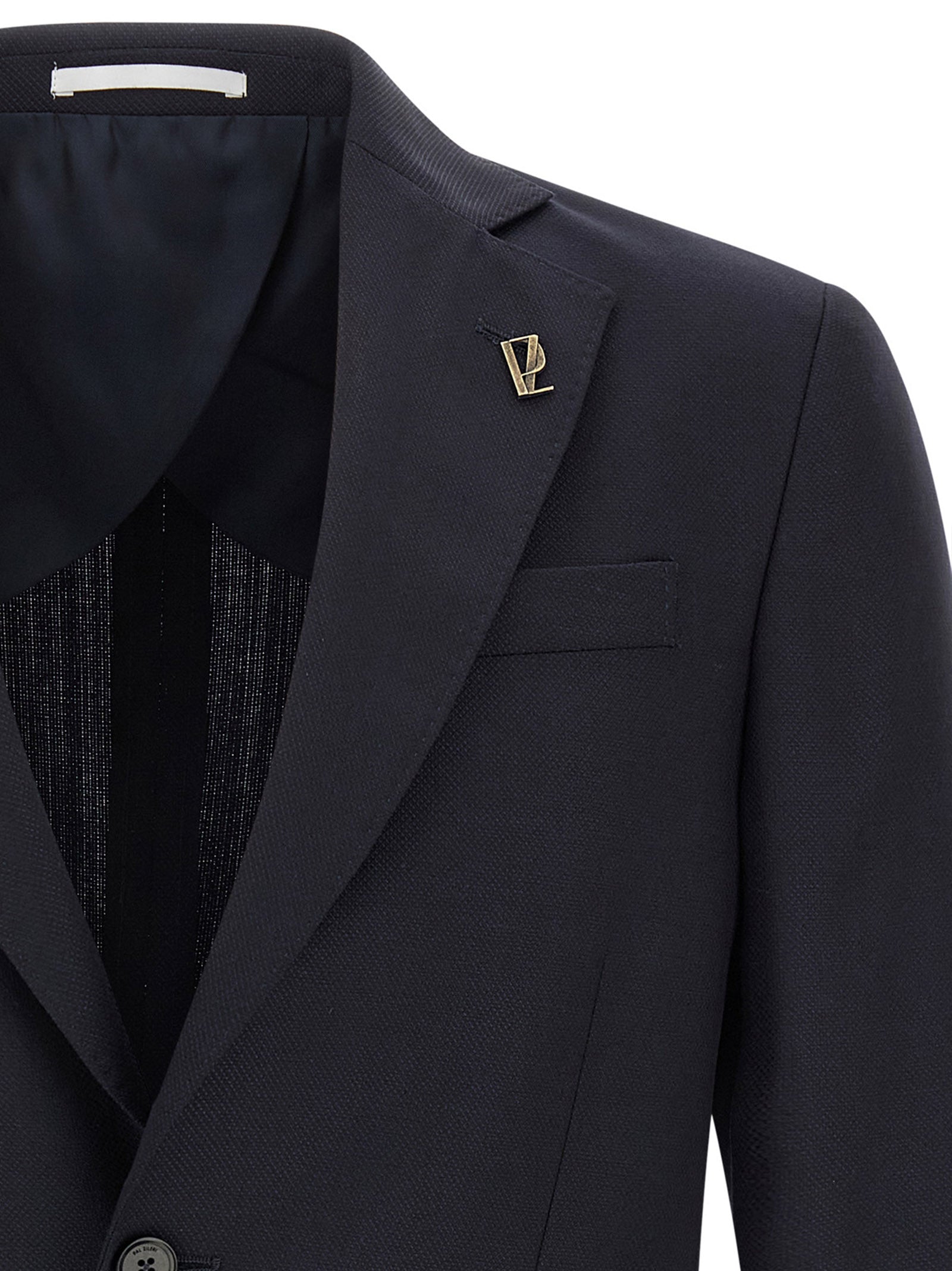 Pal Zileri Blue Wool Blazer