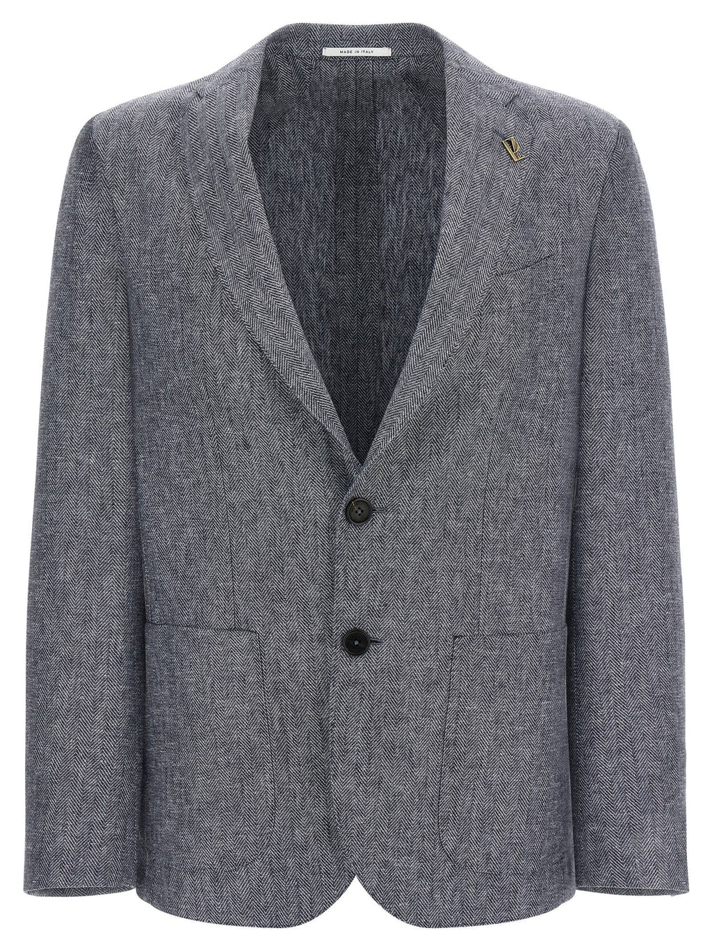 Pal Zileri Blue Linen Blazer