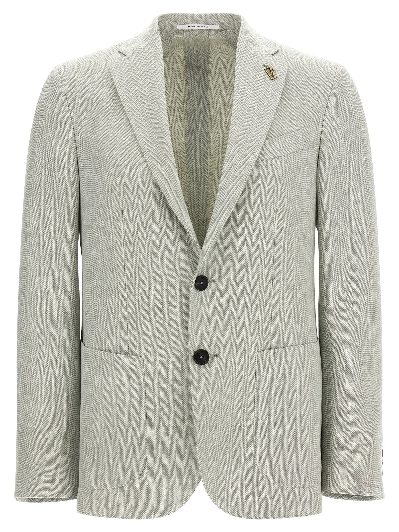 Pal Zileri Bicolor Linen Blazer