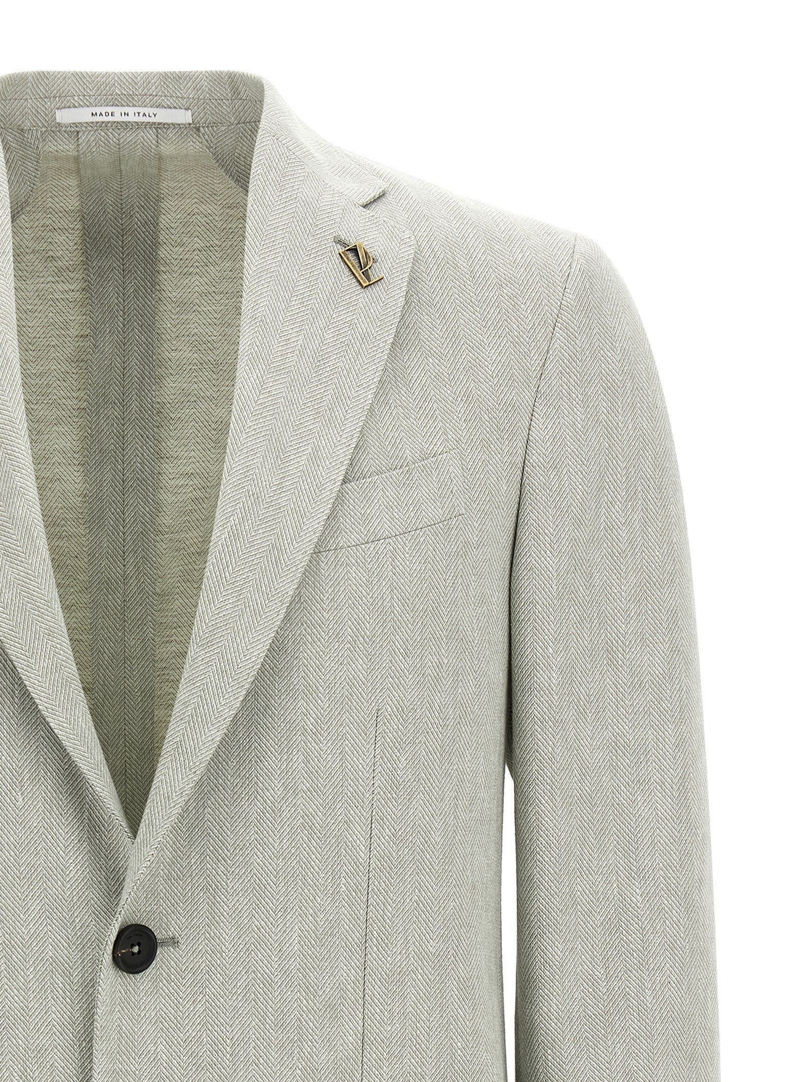 Pal Zileri Bicolor Linen Blazer